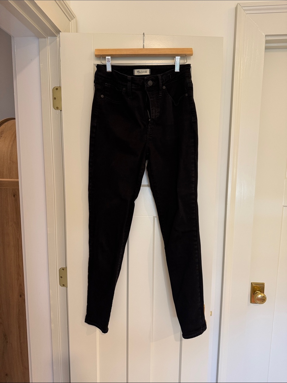 Madewell Black Skinny Jeans